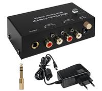 Phono preamplificatore: Phono preamplificatore giradischi, Phono Preamp per giradischi con sistemi di scansione MM, RCA Input & Output, Phono Preamp con alimentatore DC 12 V, preamplificatore Phono