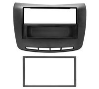 Phonocar 03196 Mascherina 2 DIN per Lancia Delta 08- nero lucido