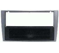 PHONOCAR 03427 Mascherina con foro ISO/Doppio DIN grigio metalizzato Peugeot 308