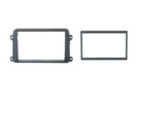 Phonocar 03462 Mascherina 2 DIN per Seat Skoda e VW colore grigio