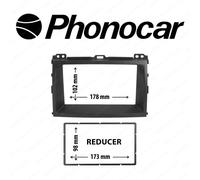 Phonocar 03484 Mascherina AutoRadio 2 DIN Land Cruiser Prado J20 Adattatore R...