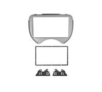 Phonocar 03591 Mascherina 2 Din per Nissan Micra 11-13 colore grigio metallizzat