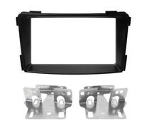 PHONOCAR 3/612 03612 Mascherina adattatore autoradio HYUNDAI I40 nero 2DIN