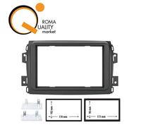 PHONOCAR 03778 Mascherina Adattatore Autoradio 2 ISO FIAT Ducato dal 2020 Nero