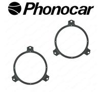 Phonocar Adattatori Altoparlanti Supporti 03960 3/960 per Citroen C1, Peugeot 108, Toyota Aygo Ø165