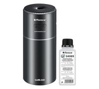 PHONOCAR 04970 Sanificatore per Auto con Ionizzatore e Nebulizzatore, 260ml, Soluzione Ipoclorosa da 500ml, Nero
