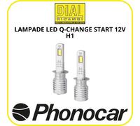 Phonocar 07351 - Lampade LED Quick Change Start H1 - 1800 lm (coppia)