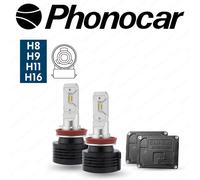 Phonocar 07424 Kit Lampade LED Plus H8 H9 H11 + Centralina CanBus 2 anni di g...