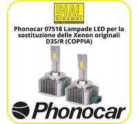 Phonocar 07518 - Lampade LED Replacement per Xenon D3S/D3R (coppia)