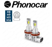Coppia Lampade LED "Quick Change" H8 12V Bianco Puro Phonocar 07554