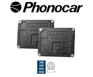Phonocar 07564 Interfaccia CAN-BUS 12V H8 H9 H11 per lampada 07504