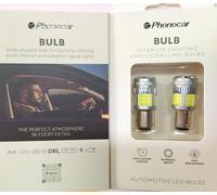Phonocar 07718 P21/5W coppia di lampadine LED a bulbo BAY15D CAN BUS