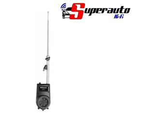 Phonocar 08223 Antenna Elettrica Automatica Stelo Cromato Auto Radio Universale