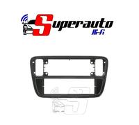 Phonocar 03197 Mascherina 1 DIN per VW Up Seat Mii Skoda Citigo- nero lucido