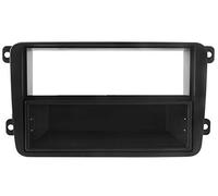 Phonocar 3/294 Mascherina Con Foro Iso Doppio Colore Nero Compatibile con Vw Skoda Seat