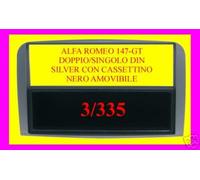 Phonocar 03335 Mascherina 1-2 DIN per Alfa 147 07- GT 07-colore antracite