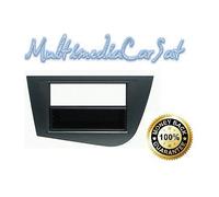 Phonocar 3/349 Mascherina ISO Doppio Din Autoradio Seat Leon FR Nera 05-12