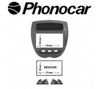 Phonocar 3/600 Kit di fissaggio Doppio DIN adattabile a MERCEDES R Nuovo