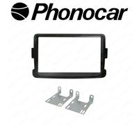 Phonocar 3/642 Mascherina Autoradio 2 DIN Dacia Duster Dokker Lodgy nero lucido