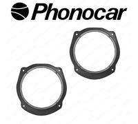 Adattatori Ant/post Altoparlanti Ø165 Fiat Stilo-croma 05>-bravo 07> Lancia Delta