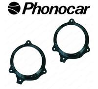Adattatori Post Altoparlanti Ø165 Peugeot 207 Phonocar Ref. 03925