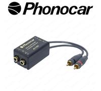 04197 Phonocar Filtro Isolatore Massa Anti Disturbo Elimina Fischio Rca