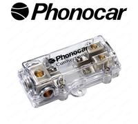 Portafusibile 2 vie per fusibile AFC Cavo In 3x25 mm2 Cavo Out 2x10 mm2 Phonocar
