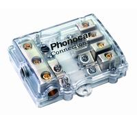 Phonocar 4/499 4-way supporto per fusibile AFC e cavi - multi-colore