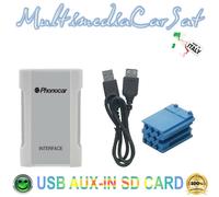 Phonocar 5887 Interfaccia USB AUX SD MP3 Musica Lancia Delta Smartphone