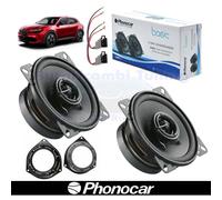 PHONOCAR 66020 Casse altoparlanti coassiali 100mm 60w Post per ALFA ROMEO JUNIOR