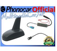 Phonocar 8/006 Antenna Tetto Pinna Squalo Amplificata Radio AM FM VW Scirocco