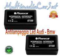 Phonocar Interfaccia Antilampeggio Lampeggio Flash Fari Lampade LED H7 Audi BMW