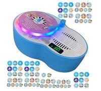 Phonograph Device - Educational Music Player, Card Learning Toy, 84 Interactive Cards, Sound Learning Tool | Children 3-6 Years, Home Preschool Travel Bedtime Girls Boys Play Fun