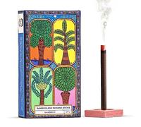 PHOOL LUXURY INCENSE Bastoncini di incenso Sambrani Dhoop per Pooja e Havan, porta fragranze di lunga durata all'interno senza carbone, tempo di combustione: oltre 60 minuti, regalo a sorpresa
