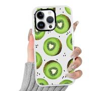 Phoona Custodia per iPhone 12 Mini 5.4", Cover con Estetica Disegni di Kiwi, Custodie Cellulare Antiurto Protezione Lente, Case Trasparente Antiurto Protettiva per Donne Ragazze