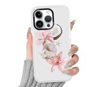 Phoona Handyhülle für iPhone XR Hülle 6.1",Aesthetic Muster Design Weiche Transparent Silikon Schutzhülle Kratzfeste Stoßfest Bumper Case Mädchen,Blume Kokosnuss