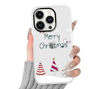 Phoona Natale Cover per Samsung Galaxy A16 5G 6.7",Trasparente TPU Custodia telefono Aesthetic Motivo Disegno Protezione Fotocamera Antiurto AntiGraffio Christmas Case Cellulare Ragazze,Albero A