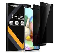 Phoona Privacy Pellicola Protettiva per Samsung Galaxy A71 4G 6,7 Pollici, 2 Pezzi Anti-Spy in Vetro Temperato per samsung A71 4G, Anti peeping Protezione Schermo