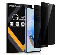 Phoona Privacy Pellicola Protettiva per Xiaomi Redmi Note 12 Pro/ 12 Pro Max 5G 6,67 Pollici, 2 Pezzi Anti-Spy in Vetro Temperato per Redmi Note 12 Pro 5G, Anti peeping Protezione Schermo