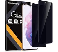 Phoona Privacy Vetro Temperato per Samsung Galaxy S21 5G 6.2",Durezza 9H,Antigraffio,Pellicola di Protezione del Vetro Antispy,Vetro Privacy Prova di Spia,2 Pezzi