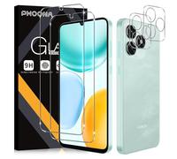 Phoona Vetro Temperato per Honor X5C Plus 4G, 2 Pezzi Pellicola Protettiva + 2 Pezzi Pellicola Fotocamera Protezione, Durezza 9H Glass, HD Anti-Graffio, Senza Bolle Vetrino Schermo