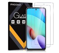 Phoona Vetro Temperato per Xiaomi Redmi 10/Redmi 10 2022/Redmi 10 Prime, 2 Pezzi Pellicola Protettiva per Xiaomi Redmi 10, Durezza 9H, Anti Graffio, Anti-Impronte, Senza Bolle(6,5 pollici)