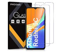 Phoona Vetro Temperato per Xiaomi Redmi 9AT/9C/10A, 2 Pezzi Pellicola Protettiva per Xiaomi Redmi 9AT/9C/10A, Durezza 9H, Anti Graffio, Anti-Impronte, Senza Bolle(6,53 pollici)