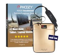 Phoozy Capsule - Borsa a Tracolla per iPad, MacBook e Computer Portatile fino a 13", Protezione contro Acqua, Urti e Calore, Impermeabile, Galleggiante, Ottima per i Viaggi, Iridium Gold