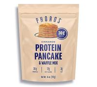 Phoros Nutrition, mix di proteine per pancake e waffle proteici, 30 g di proteine, a basso contenuto di carboidrati, ad alto contenuto proteico, keto-friendly, proteine del siero di latte, frittelle