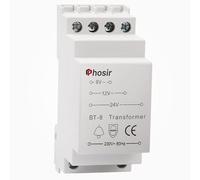 Phosir Trasformatore 220V 12V - Alimentatore 8V 12V 24V/AC esportazioni,230V/AC Importazione,Max 8VA,Meanwell 12V Per DIN Rail,Trasformatore 22V 12V,Alimentatore Da Quadro Per Sorveglianza E Citofonia