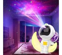 PHOSURA LED Astronauta Proiettore Stelle Galassia Lampada Notturna, Spaziale con Timer, Telecomando, Cielo Stellato Soffitto Luce per Camera da Letto, Regalo per Bambini e Adulti
