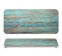 Photect 2 sottobicchieri in diatomite assorbenti d'acqua, 22 x 10 cm, pietra di diatomea essiccante, design scanalato, pietra assorbente per casa, bagno, decorazione per casa, regalo di riscaldamento