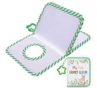Photo Album - 4x6 Pictures Family Photo Book for Memory Keeping, Soft Cloth Keepsake with Cute Design, Personalized Journal for Kids, Toddler, Mom, Birthday, Wedding, Pregnancy, Travel