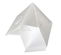 Photo Box Piccola Dimensione in Plastica Bianca Pieghevole